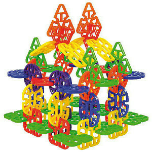 Steckrosetten 216-teiliges Set – Kreatives & Pädagogisches Konstruktionsspielzeug für Kinder