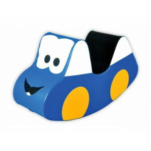 Soft Play Schaumschaukel Auto Blau