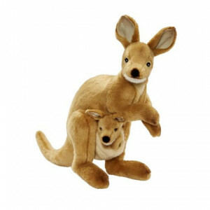 Plüschtier Känguru - Wallaby - 38 cm - Lebensecht - Plüschtiere