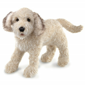 Labradoodle Handpuppe