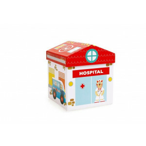 Play Box Hospital 2 In 1 