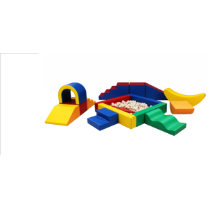 IGLU Soft Play Party Set – 19-teiliges XXL Motorik- & Miet-Set