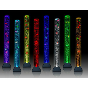 Sensorische Blasensäule 120 cm – LED, Therapie und Entspannung – Ideal für Kinder und Erwachsene
