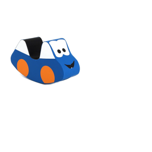 Schaumstoff Schaukelauto Blau: Sicherer Wippspaß für die Motorik