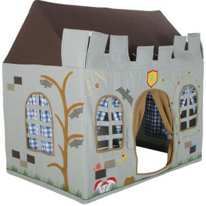 Win Green Knight's Castle Playhouse (klein) + Floor Quilt