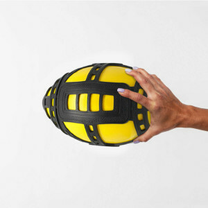 Leicht zu greifender Rugbyball