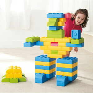 Q-Blocks 64-teiliges Set mit Tasche
