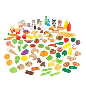 Luxe 115-Stück Spiel-Lebensmittel XXL (Counterfeit Lebensmittel) - Kidkraft (63330)