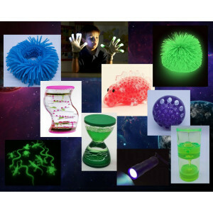 Antistress und Glow in The Dark Starter Kit