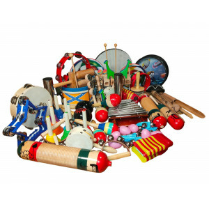 Mega Percussion Instrumenten-Set – 45-teiliges Lern-Musikinstrumente für Kinder & Erwachsene