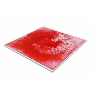 Gel Bodenfliese Rot