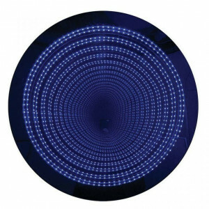 Interactive Button Infinity Mirror Große Runde