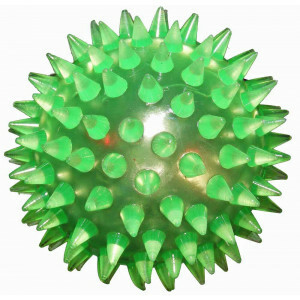 Blinkender Spikey Light Up Ball Groß