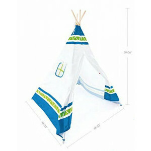 Teepee Zelt (blau) - Hape