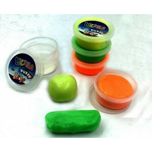 UV Sensory Putty Glow in the Dark 6er-Set