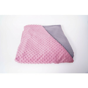 Gewichtsdecke Pink / Grau Groß -  5 Kg